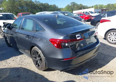 2022 Honda Civic Sport z USA, uszkodzony, nr VIN 2HGFE2F59NH600160